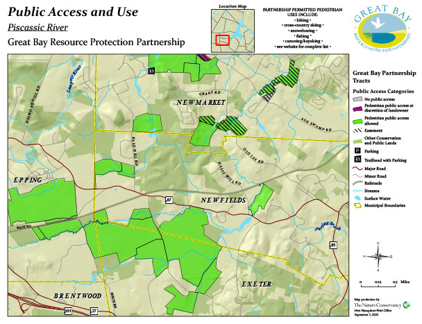 Piscassic property public access map