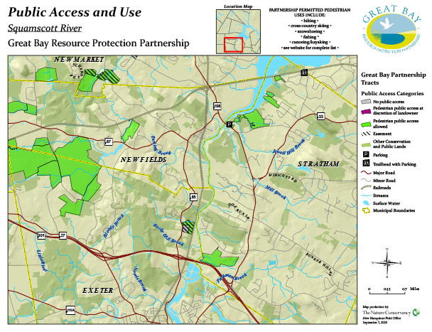 Squamscott property public access map
