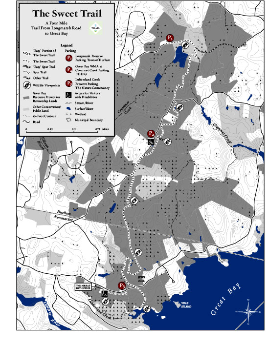 map of Sweet Trail